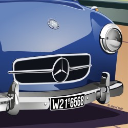 Mercedes-Benz "Blue Wonder & W196R" - 1954