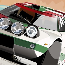 Lancia "Stratos HF Gr4 Alitalia" - 1974