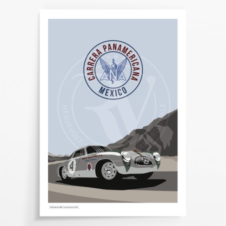 Mercedes-Benz "W194 300SL"Carrera Panamericana - 1952