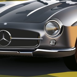 Mercedes-Benz "300 SL" - 1955