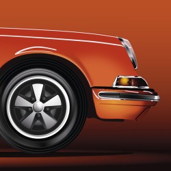 Porsche 911 Targa "Tangerine" - 1970