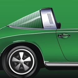 Porsche 911 Targa "Viper Green" - 1970