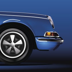 Porsche 911 Targa "Ossi Blue" - 1970